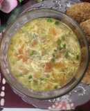 Vegetable Egg Drop Soup