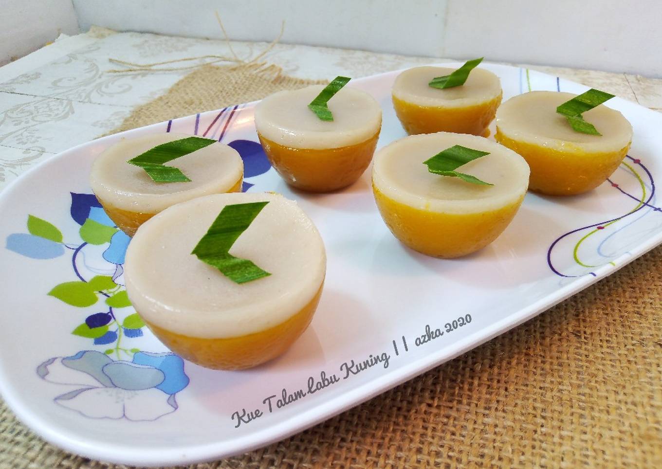 Kue Talam Labu Kuning