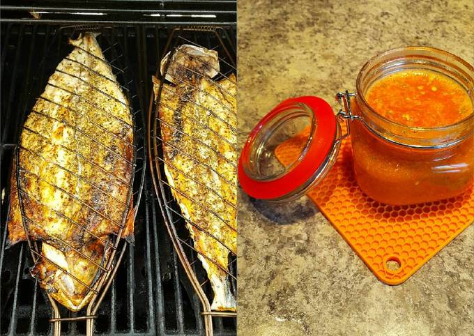 Simple Way to Make Super Quick Homemade Roast Fish &amp; Homemade Chutney - By DW