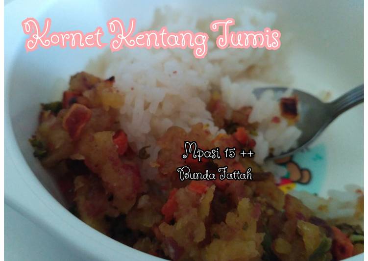 36. MPASI | Kornet Kentang Tumis