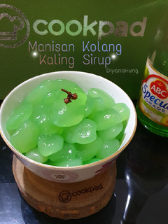 Foto resep Manisan Kolang Kaling Sirup Melon