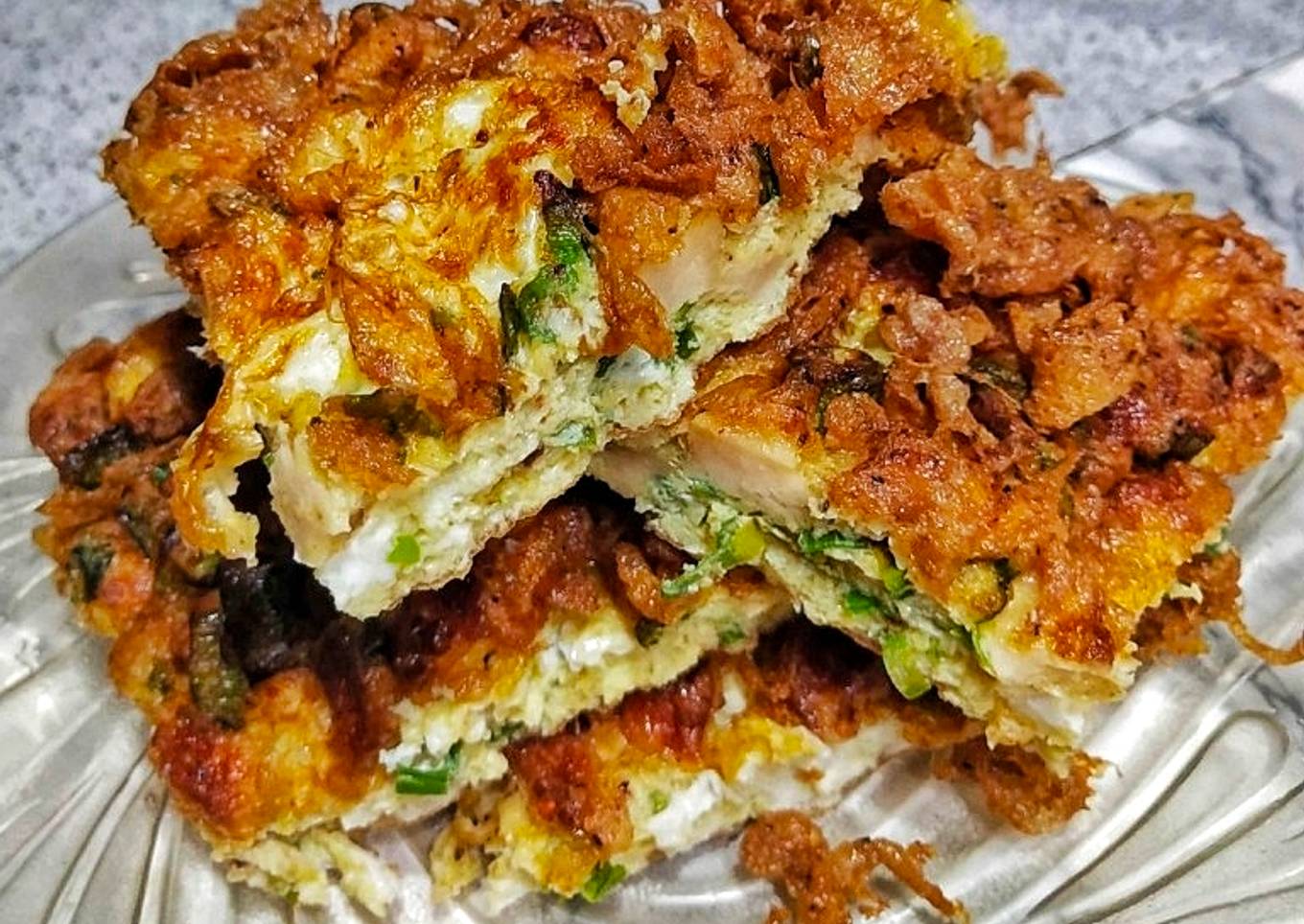 Telur Dadar Sosis Pedas