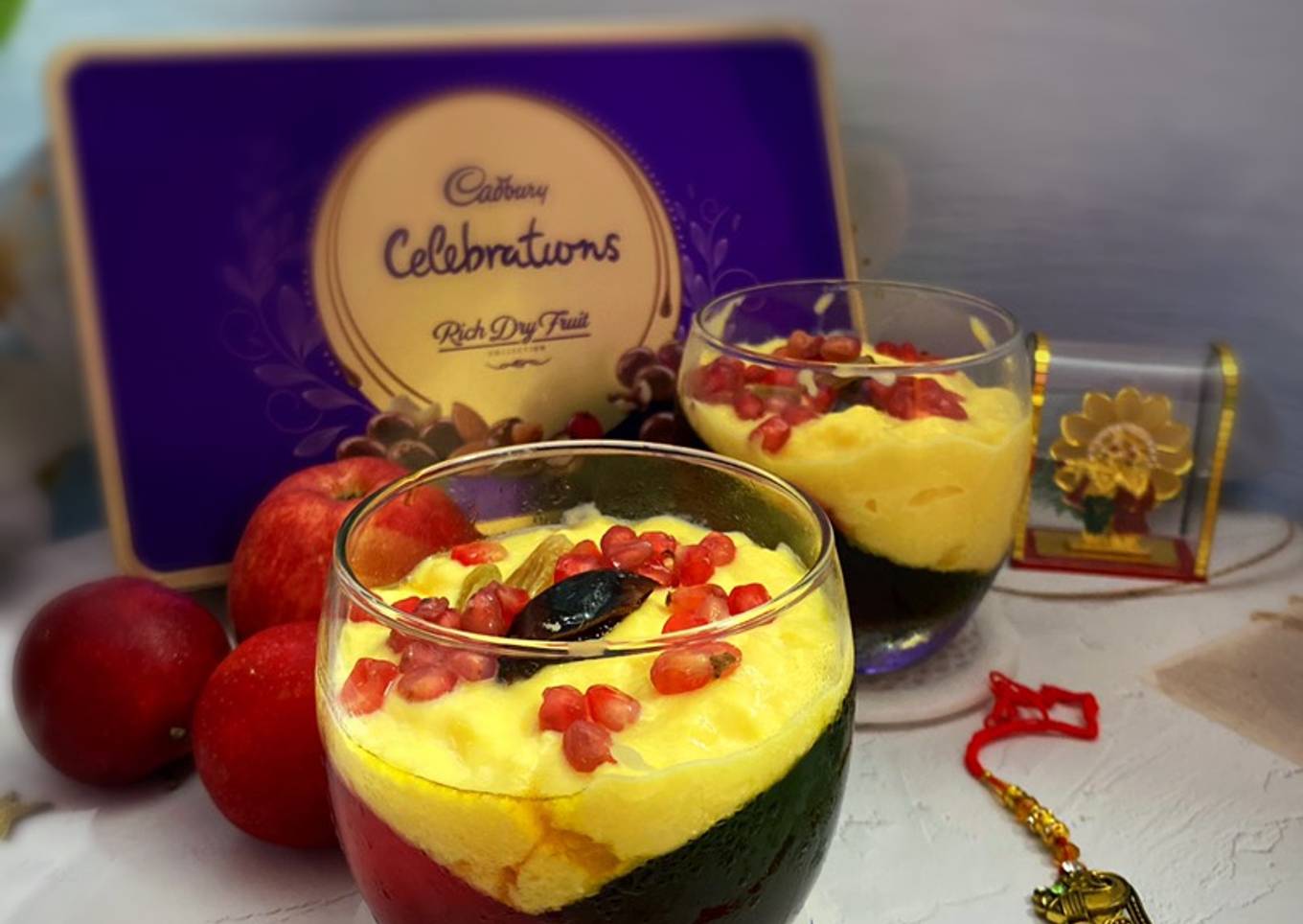 Fruity Jelly Custard