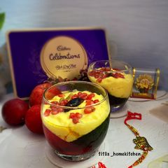 A picture of Fruity Jelly Custard.