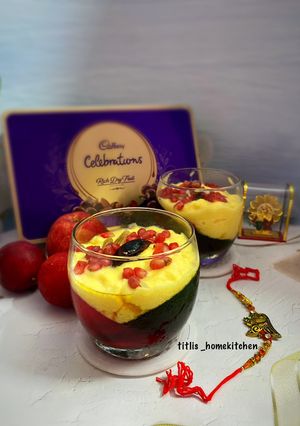 A picture of Fruity Jelly Custard.