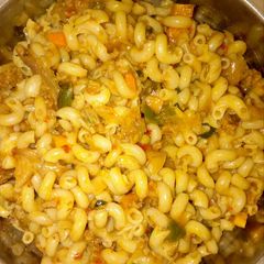 A picture of Minced meat Macrooni.