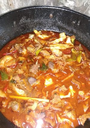 Foto resep Tongseng Kambing bumbu cempalng cemplung 😂