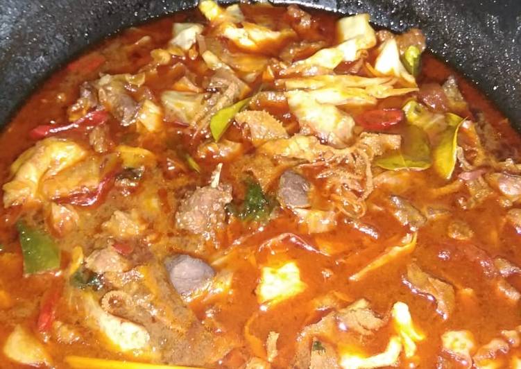 Tongseng Kambing bumbu cempalng cemplung 😂