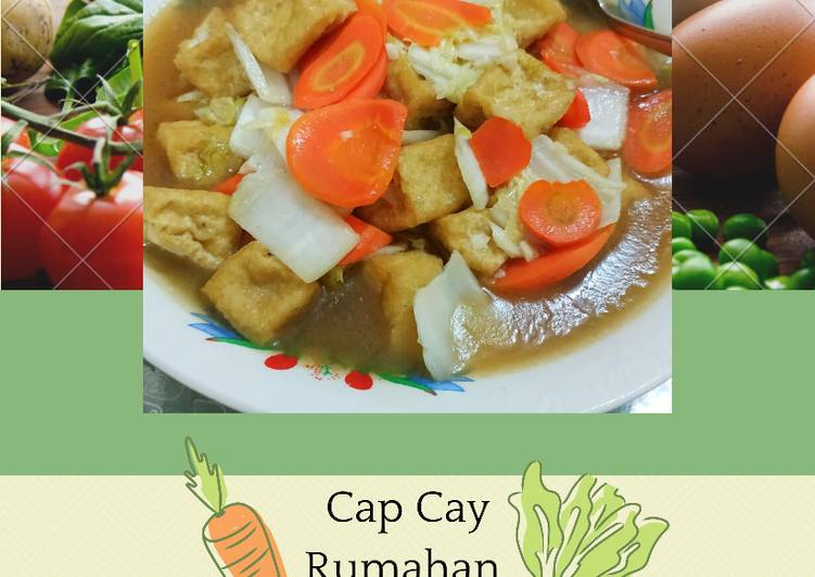 Cap Cay Rumahan π©βπ³ Cap Cay Rumahan π©βπ³