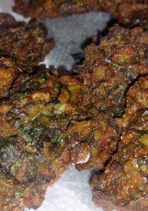 Una foto de Buñuelos de acelga