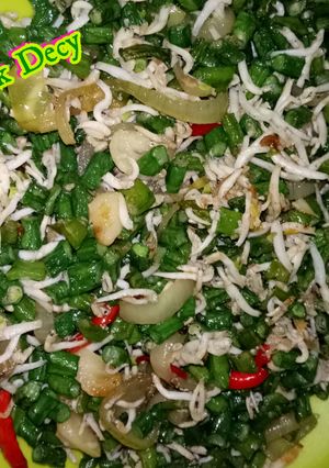 Foto resep Tumis teri dan kacang panjang