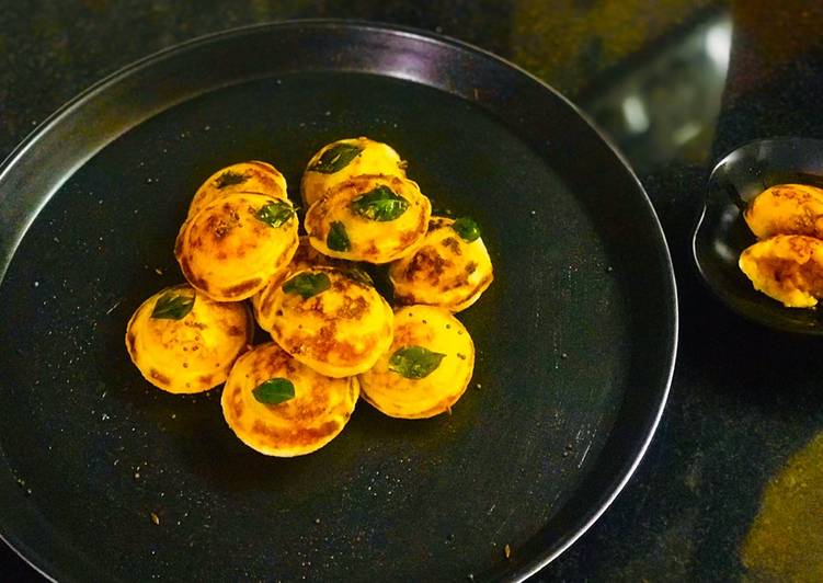 Simple Way to Prepare Speedy Stuffed Suji Appam