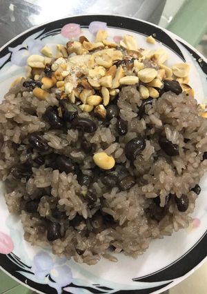 Hình của món Xôi đậu đen sữa tươi.