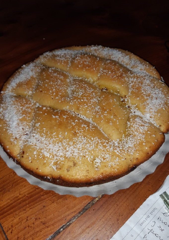 Una foto de Torta matera con dulce de leche o pastelera
