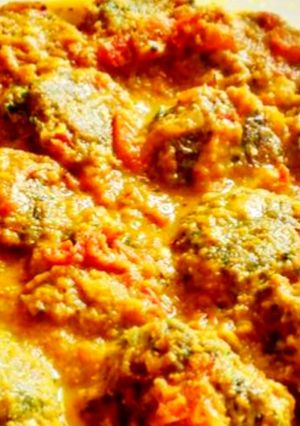 A picture of Palak kofta.
