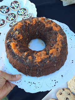Una foto de Carrot Cake Especiada y Saludable