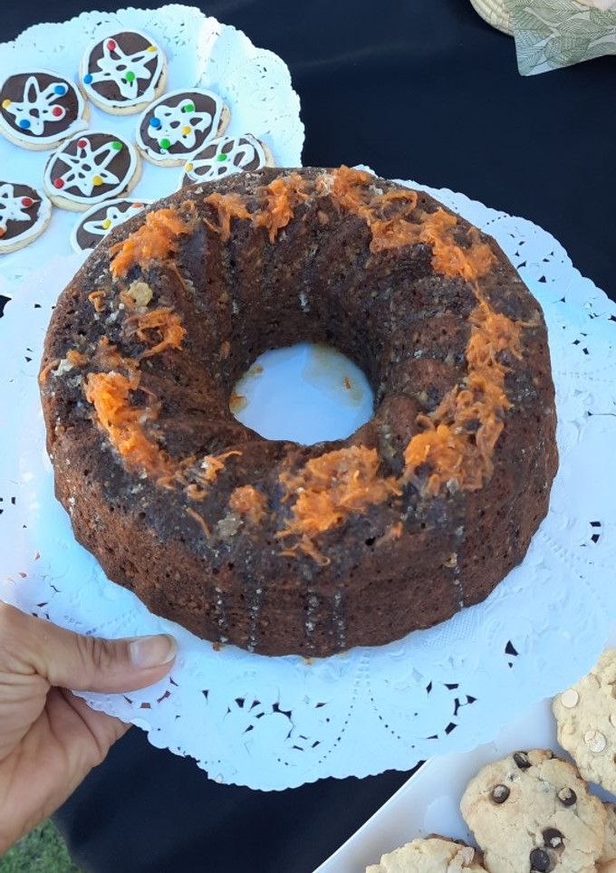 Una foto de Carrot Cake Especiada y Saludable
