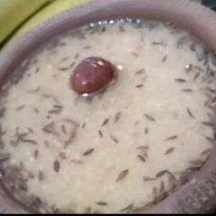 Lauki ka raita bhagara howa A picture of Lauki ka raita bhagara howa.