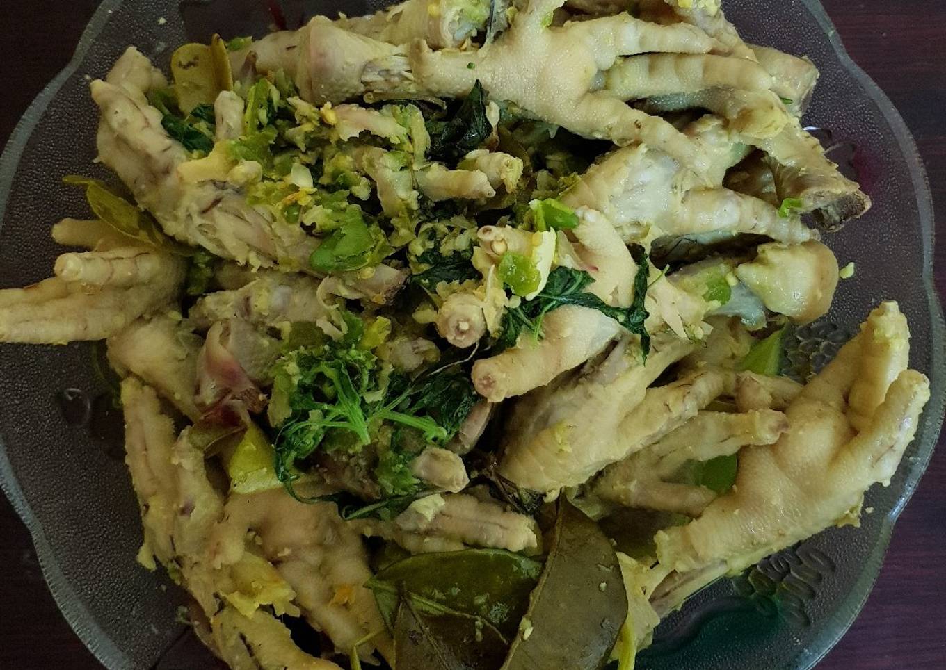 Ceker Kemangi Bumbu Hijau