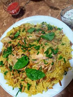 صورة لوصفة كبسة الدجاج
