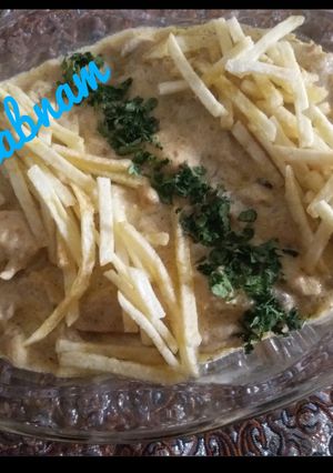 عکسی از دستور چیکن استروگانف