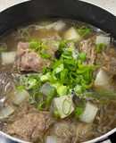 Galbitang aka Korean Beef short rib soup