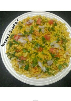 A picture of चटपटी भेल (चाट रेसिपी) Chatpati Bhel (Chaat recipe).