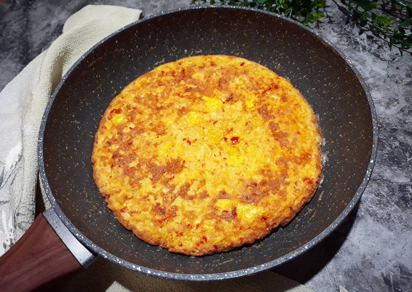 DADAR TAHU / Telur Dadar Tahu