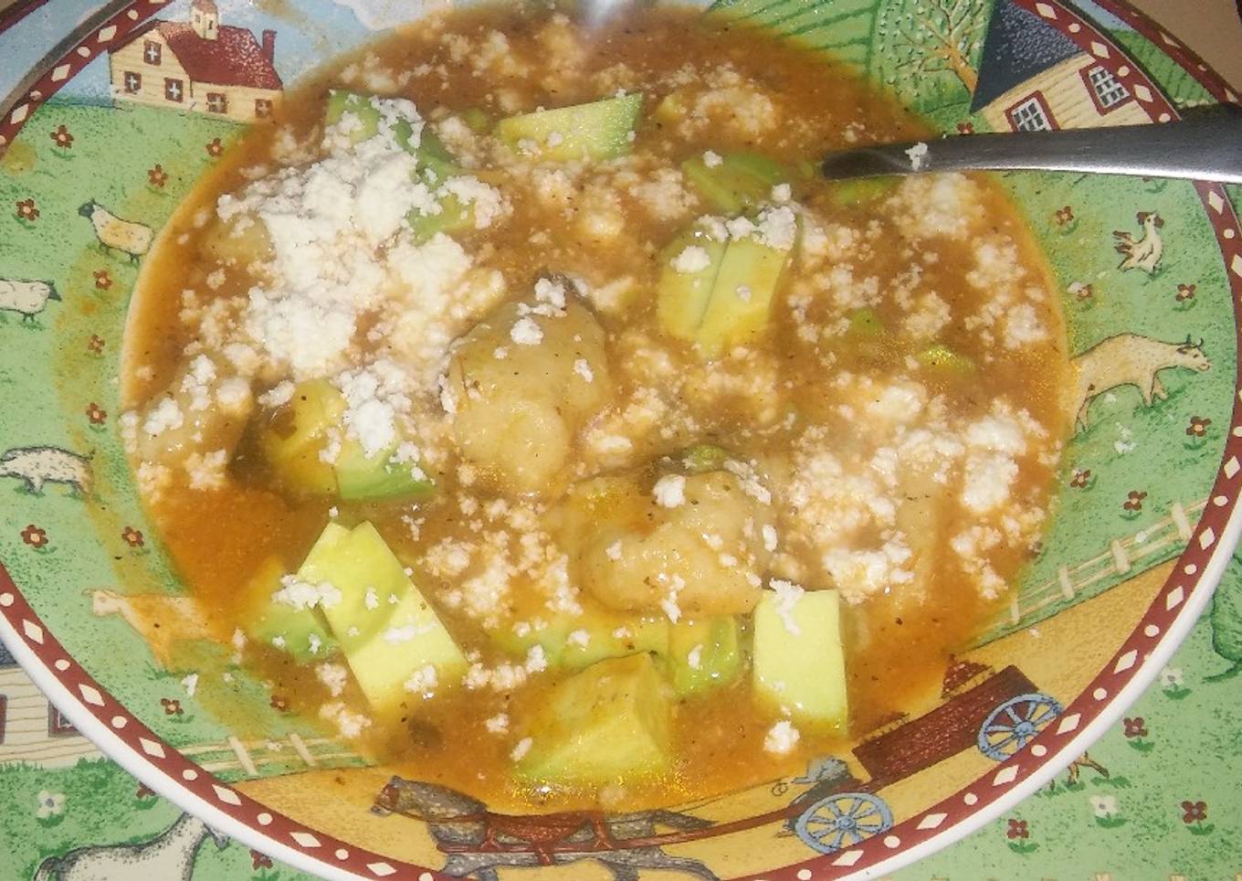 Sopa de Politas de Massa.