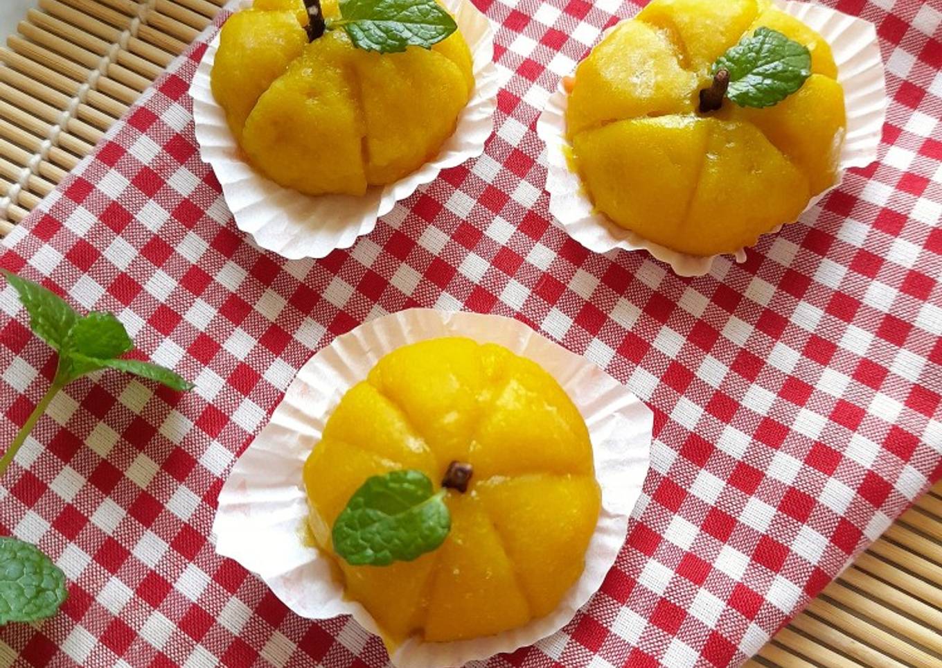 Resep Mochi Karakter “Pumpkin”