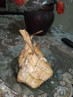 Foto resep Ketupat santan (ketupat lemak)
