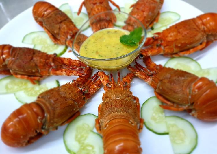 Recipe of Super Quick Homemade Baby Lobster with Butter Garlic