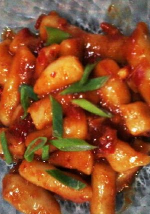 Foto resep Tteokbokki ala" drama korea