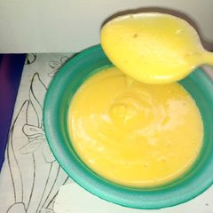A picture of Butternut and coconut soup.