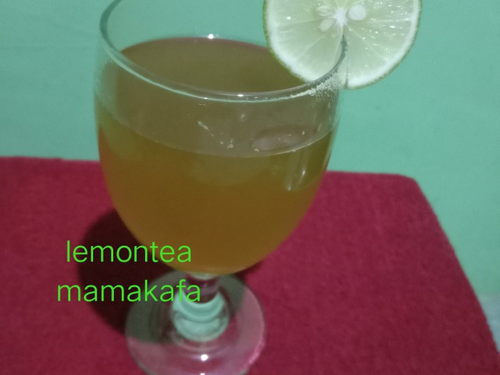 Resep Lemon Tea Anti Gagal