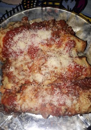 Una foto de Canelones de pollo