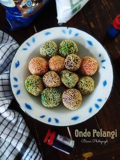 Foto resep Onde Pelangi