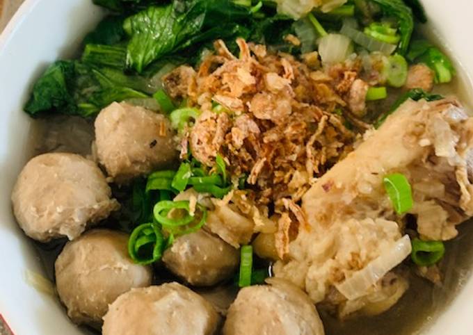 Bakso Kuah Tulang Sapi. (Resep No.19)