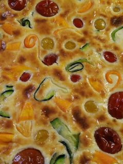 Una foto de Quiche de verduras