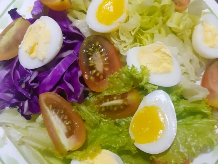 Langkah Mudah untuk Menyiapkan Resep  Salad Sayur simple yang Enak Banget, Lezat Sekali