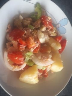 Una foto de Ensalada campera de patatas