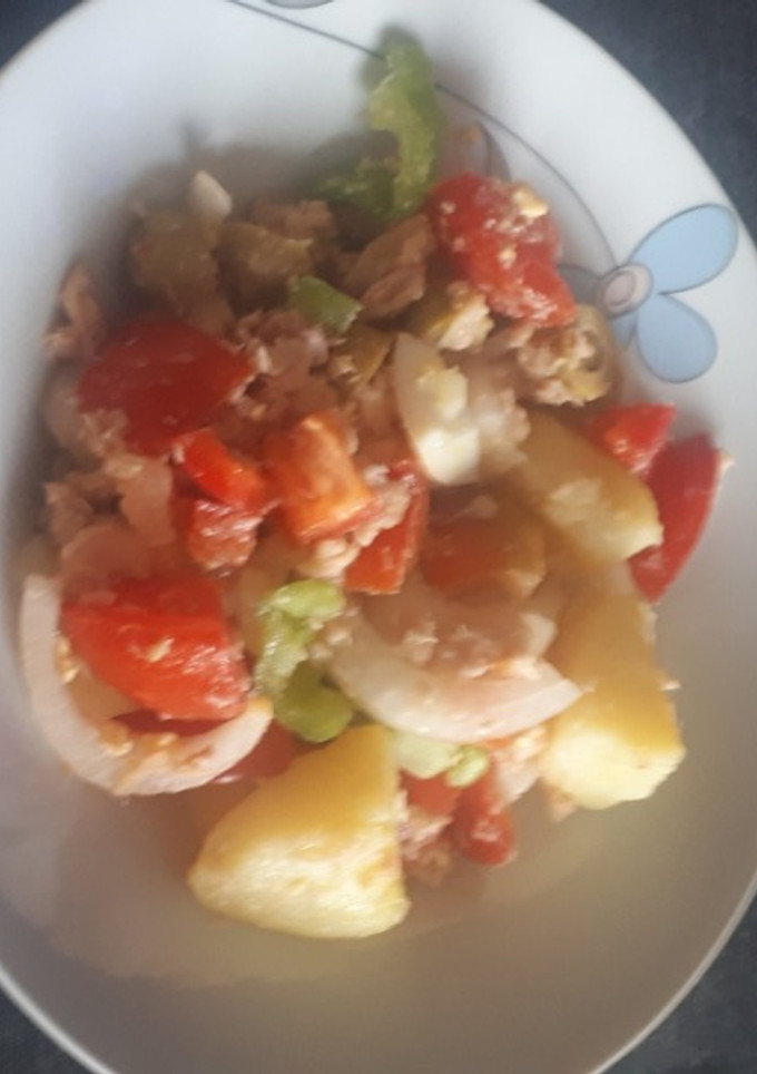 Una foto de Ensalada campera de patatas