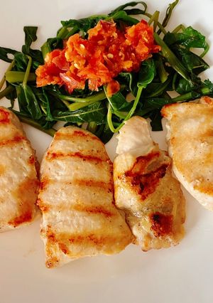 Foto resep Ayam bakar teflon (DIET)