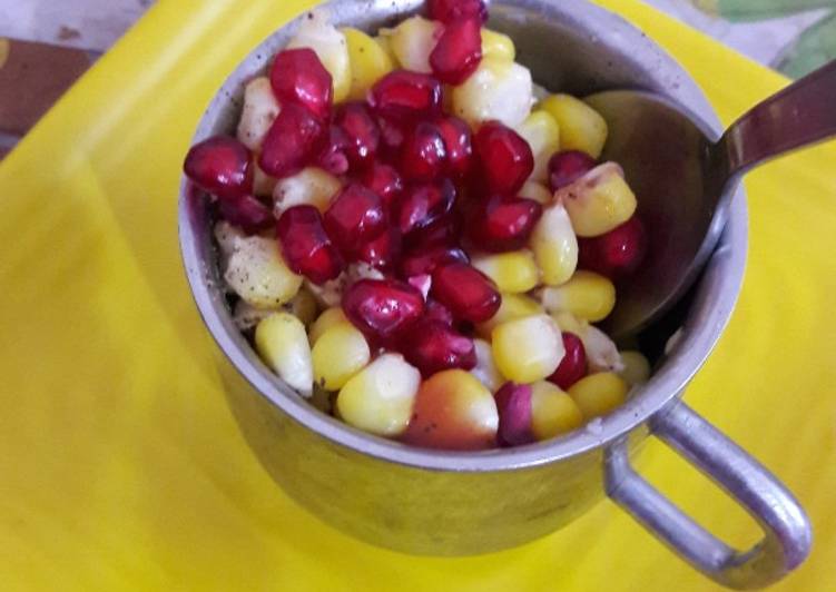 Sweetcorn chaat