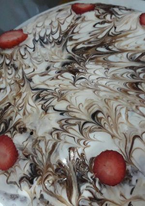 عکسی از دستور کیک قابلمه ای