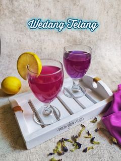 Foto resep Wedang Telang (Butterfly Pea Flower Tea)