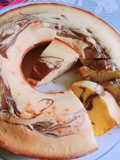 Foto resep Bolu Marmer Keju