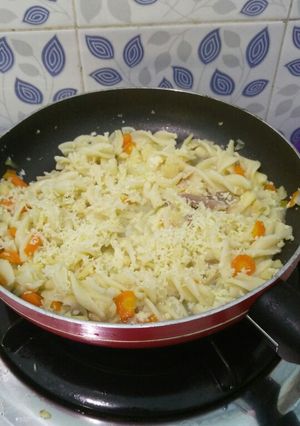 Foto resep Fusilli with dory and cheese #mpasi10m