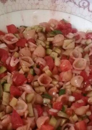 صورة لوصفة سلطه المعكرونيه 🍝