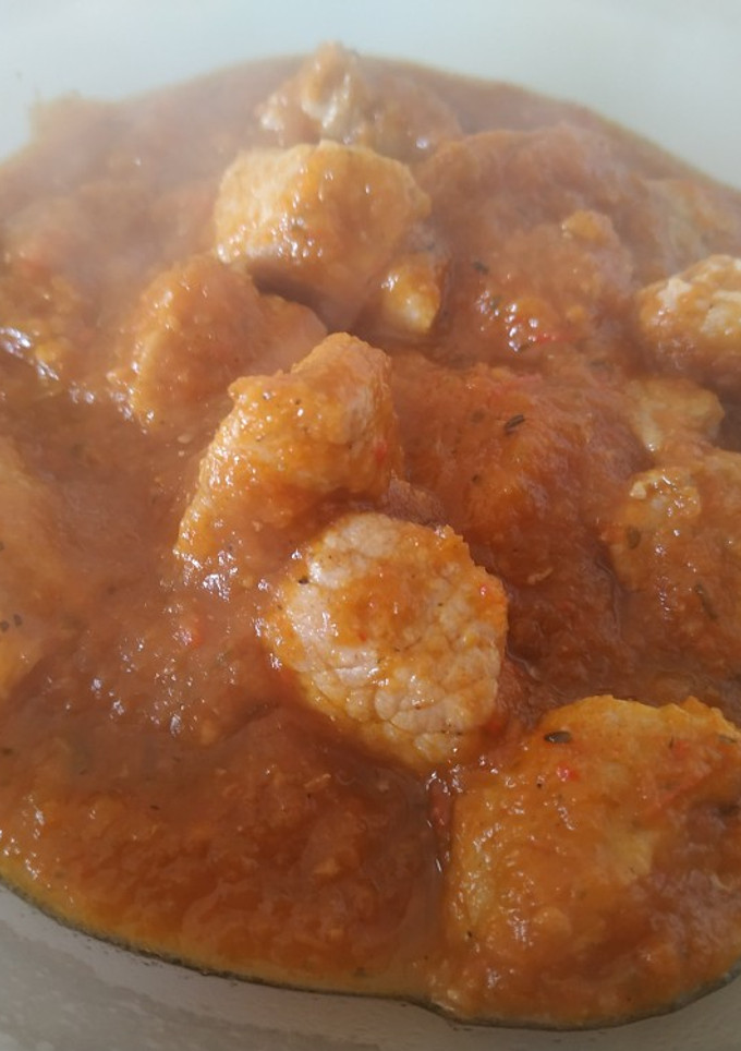 Una foto de Magro en salsa